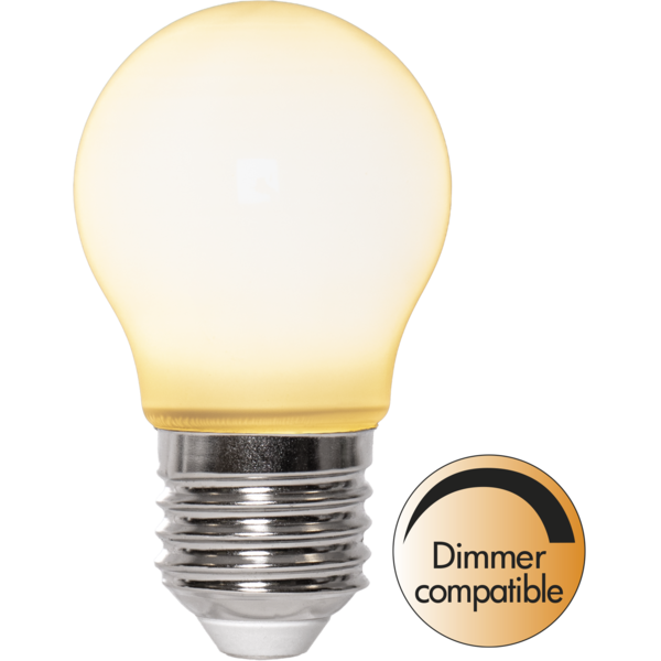 LED-Lampe E27 G45 Opaque filament RA90