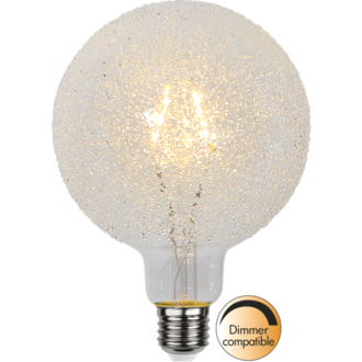 LED-Lampe E27 G125 Decoled