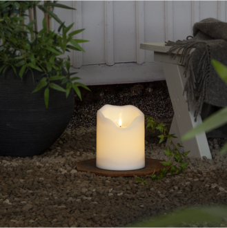 LED Stumpenkerze Flamme Grand