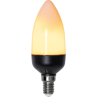 LED-Lampe E14 C37 Flame