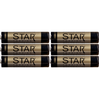 Batterie 6er Set AAA 1,5V Power Alkaline
