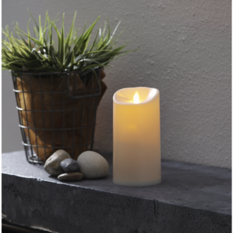 LED Stumpenkerze M-Twinkle