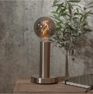 LED-Lampe E27 G95 Decoled Grace Smoke