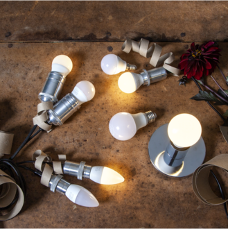 LED-Lampe E14 C37 Opaque Basic