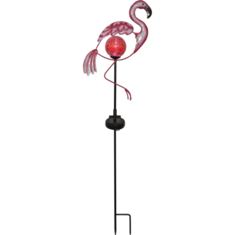 Solardekoration Flamingo