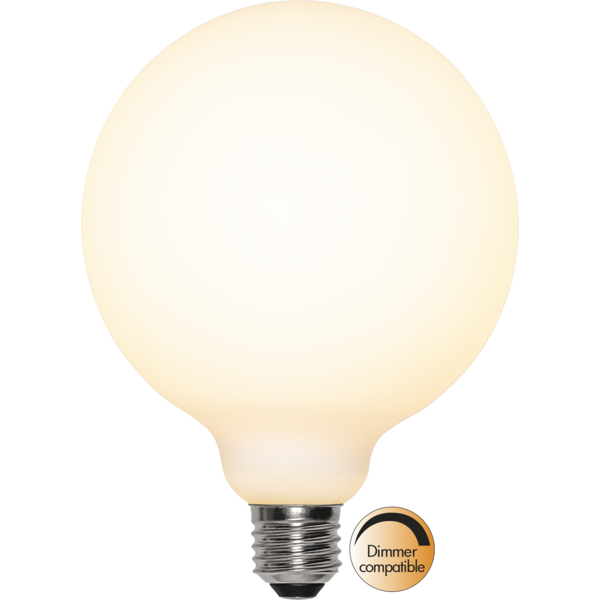 LED-Lampe E27 G125 Opaque Double Coating