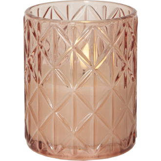 LED Kerze Flamme Romb