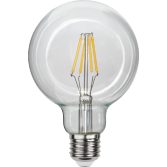 LED-Lampe E27 G95 Clear
