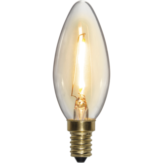 LED-Lampe E14 C35 Soft Glow