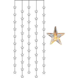 Lichtervorhang Star Curtain