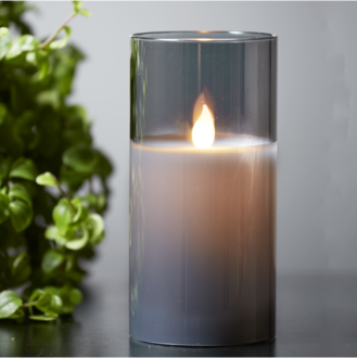 LED Stumpenkerze M-Twinkle