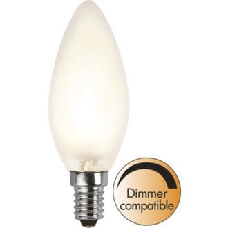 LED-Lampe E14 C35 Frosted
