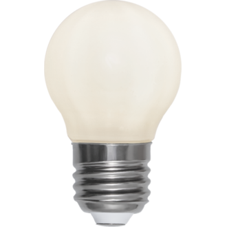 LED-Lampe E27 G45 Opaque filament RA90