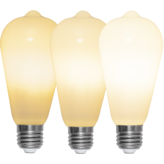 LED-Lampe E27 ST64 Opaque Filament RA90 3-step