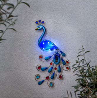 Solardekoration Peacock