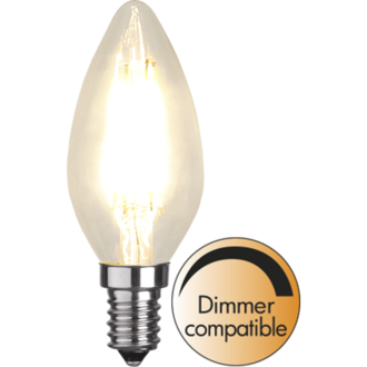 LED-Lampe E14 C35 Clear