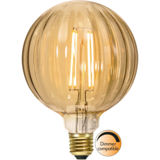 LED-Lampe E27 G125 Decoled