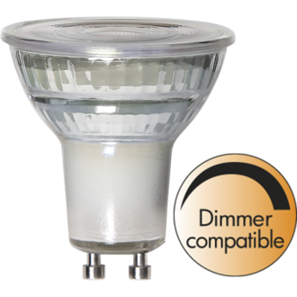LED-Lampe GU10 MR16 Spotlight Glass