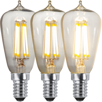 LED-Lampe E14 ST38 Clear 3-step Memory