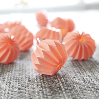 Lichterkette Origam
