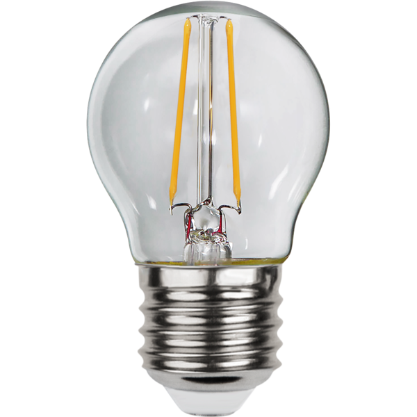 LED-Lampe E27 G45 Clear