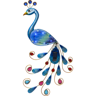 Solardekoration Peacock