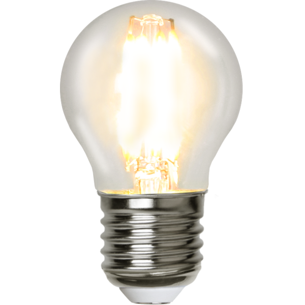 LED-Lampe E27 G45 Clear