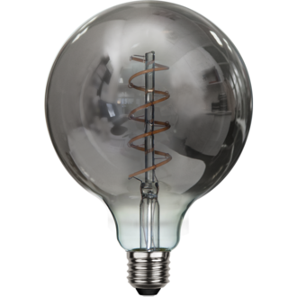 LED-Lampe E27 G125 Decoled Spiral Smoke