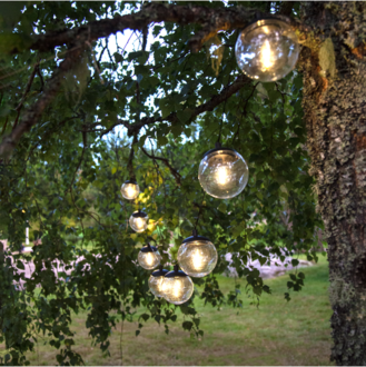 Solarlichterkette Globe