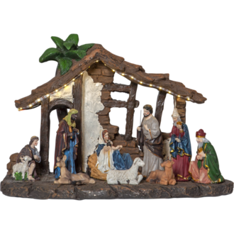 Dekorative Szene Nativity