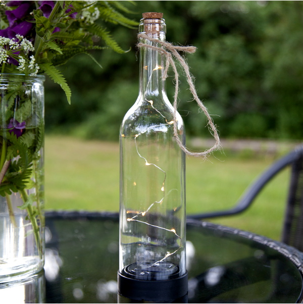 Solardekoration Bottle