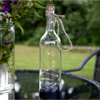 Solardekoration Bottle