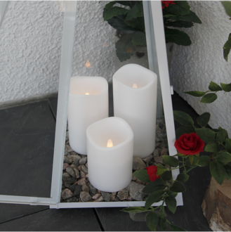 LED Stumpenkerze Paul