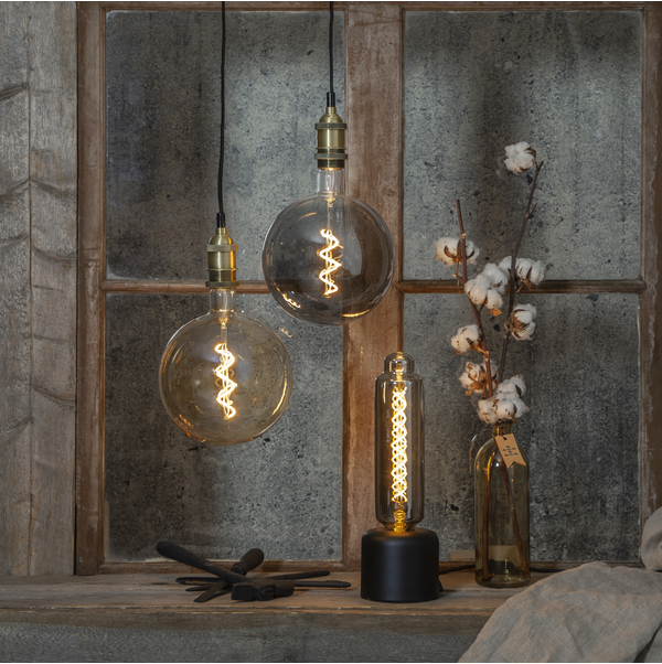 LED-lampe E27 G200 Industrial Vintage