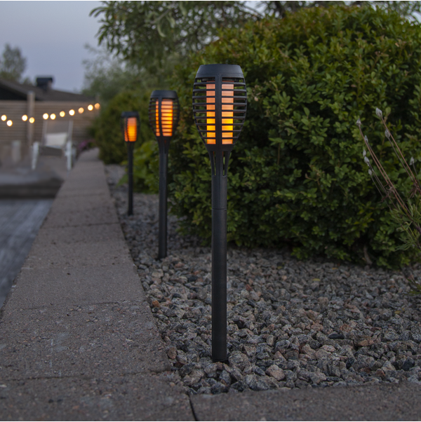 Display Solarleuchte Flame Mini 24 p