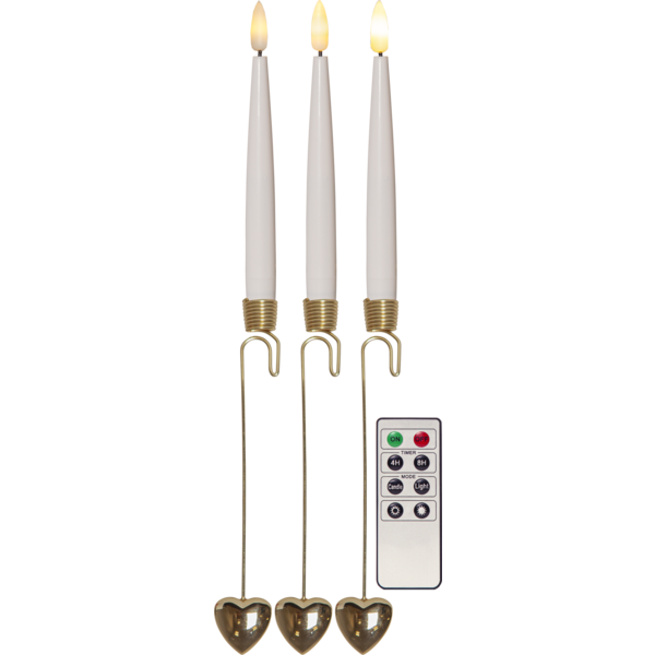 Kerzenkette Flamme 8LED