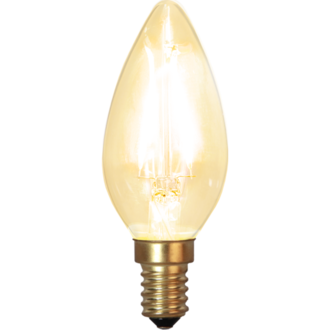 LED-Lampe E14 C35 Soft Glow