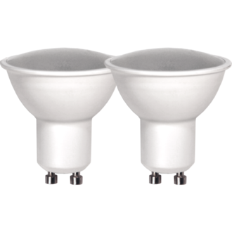 LED-Lampe GU10 2er SET Spotlight Basic