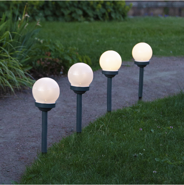 Display Solarleuchte Globus 12 p