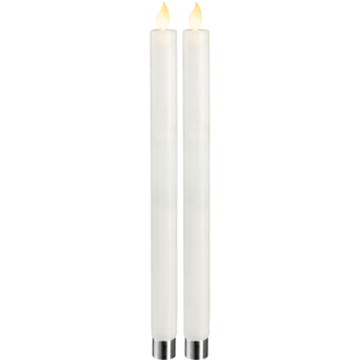 LED Leuchterkerze 2er Set M-Twinkle