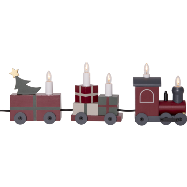 Kerzenleuchter Christmas train