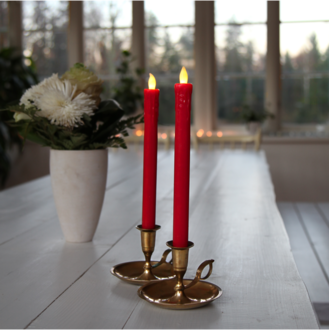 LED Leuchterkerze 2er Set Presse