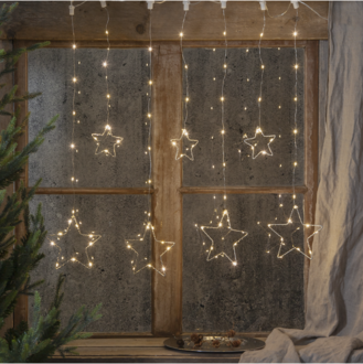 Lichtervorhang Dew Drop Stars