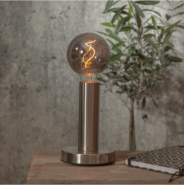 LED-Lampe E27 G95 Decoled Grace Smoke