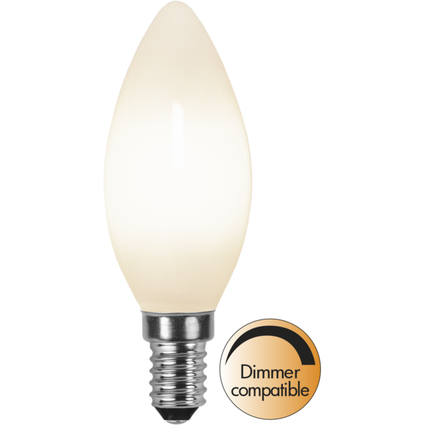 LED-Lampe E14 B35 Opaque Filament RA90