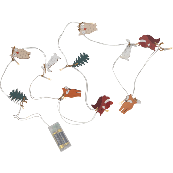 Lichterkette Forest Friends