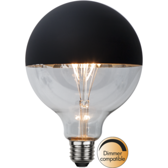 LED-Lampe E27 G125 Top Coated