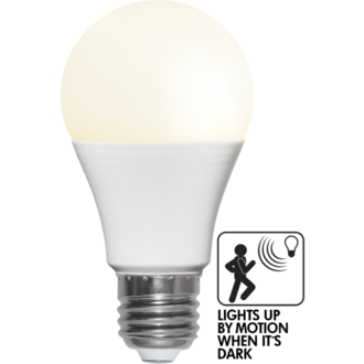 LED-Lampe E27 A60 Sensor opaque