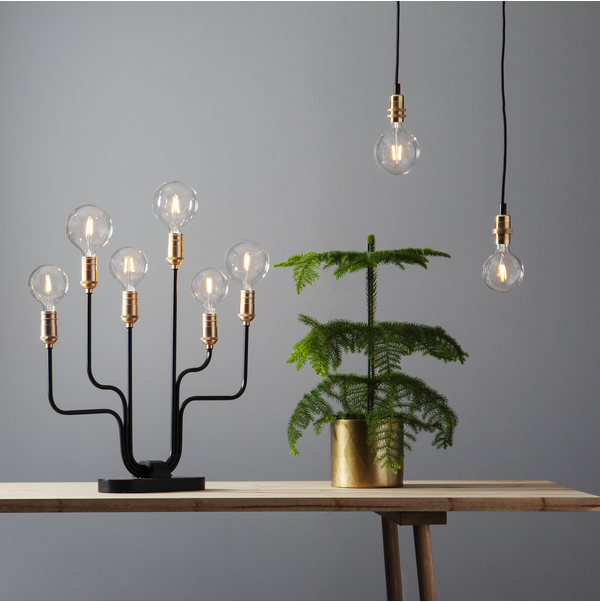 LED-lampe E14 G80 Soft Glow