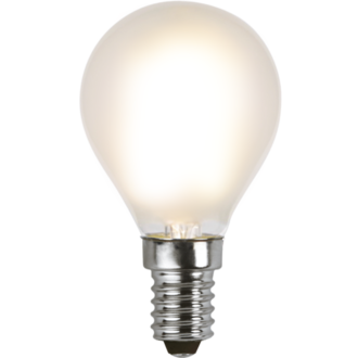 LED-Lampe E14 P45 Frosted